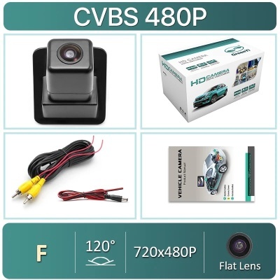 Camera Mercedes Benz W204, W212, W221, carro da classe S de luz de placa de visão traseira, 170 °, 1080P, AHD, Starlight, visão noturna,