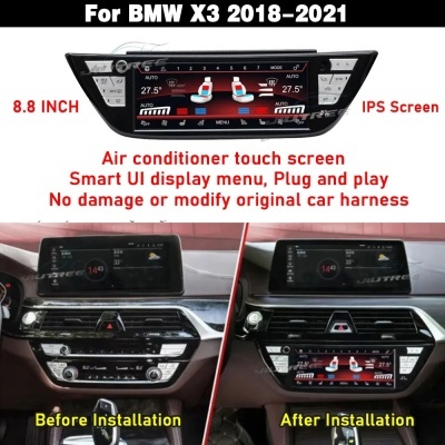Painel de Controle AC Digital para BMW, Ar Condicionado, Placa Climática, Série 1, 2, 3, 5, GT, F10, F11, x3, x4, X5, X6, M5, G30, g31, 2011-2022 MARCA GAMA Premium!
