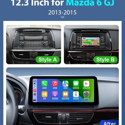 Radio Mazda 6 GJ Atenza CX5 CX 5 2013 2014 2015, 12.3" Premium!