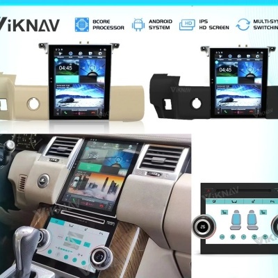 Range Rover Sport l320 2009-2013 10.4 Polgadas  QLED Premium Multimídia Navegação GPS Sem Fio Carplay RDS WIFI 4G