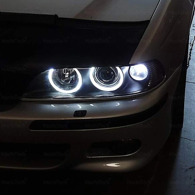 LED Angel Eyes  BMW E87, E39, M5, E60, E61, E63, E64, M6, E65, E66, E83, X3, E53, x5, 2000-2008, 20W