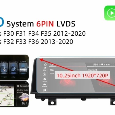 Radio BMW F30 F31 F34 F35 2012-2020 Navegação GPS Sem Fio Carplay RDS WIFI 4G QLED Radio BMW F30 F31 F34 F35 2012-2020 Navegação GPS Sem Fio Carplay RDS WIFI 4G QLED
