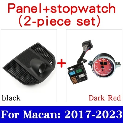 Cronômetro Porsche Macan Relógio 2014-2023 + capa atualização