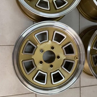 Jantes 14” 5x112 Mercedes w114 w115 w123 Classicos com aba “Bbs amg”