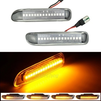 LED  Pisca  Dinâmico intermitente sequencial BMW Série 3, E46, Sedan, Coupe, Wagon, Convertible, 1997-2001