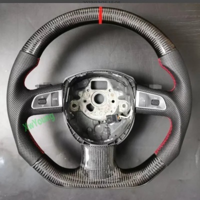 Volante  Audi A3, 8P, A4, B7, A5, 8T, 8F, A6, C6, Q5, 8R, Q7, 4L Fibra de Carbono