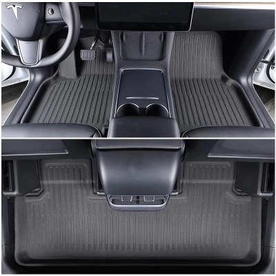 Tapetes Tesla Modelo Y 5 2021-2024  Impremiaveis Qualidade Premium!!