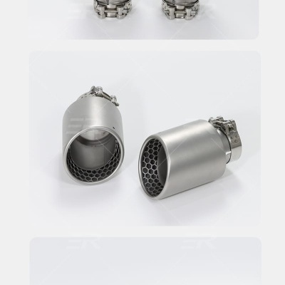 Ponteira Universal MATE Inox Escovado Saida 89mm 101mm ou 114mm!