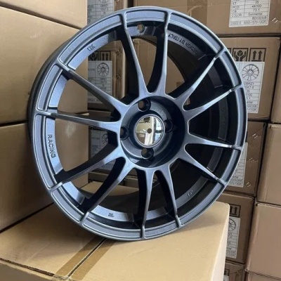 Jantes 16” 4x100 Novas estilo Ultraleggera Gunmetal Compatíveis com vários modelos renault dacia nissan Opel seat mini Toyota Etc