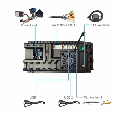 Radio Renault Megane 2 2002 - 2009 Multimídia Navegação GPS Sem Fio Carplay RDS WIFI 4G QLED