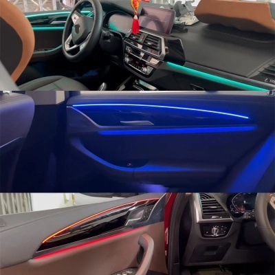 Luz Ambiente Dinâmica  BMW X3 X4 G01 G02 2017-2021 QUALIDADE