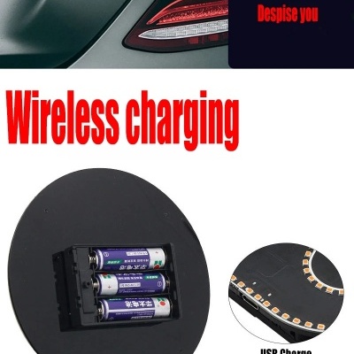 Carro Finger Expression Light, Controle remoto, Iluminação LED, Gesto Light, Road Race, Gesto Médio Dedo