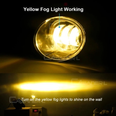 Farois Nevoeiro LED  Angel Eye Volkswagen,VW Golf, Jetta 6, Tiguan 5N, Touran Beetle, EOS, Caddy