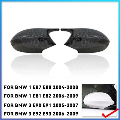 Capas de Espelho  BMW E90, E91, E92, E93, E81, E82, E88, E87, E88, Acessórios de Carro, 2005-2011