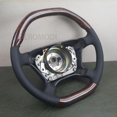 Volante Mercedes-Benz, R129, R170, W124, W140, W202, W208, W210 Acabamento Madeira Volante Mercedes-Benz, R129, R170, W124, W140, W202, W208, W210 Acabamento Madeira