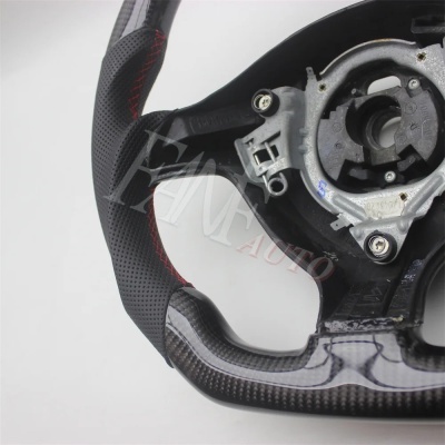 Volante  VW Volkswagen Bora e Golf 4 Mk4 GTI 1997-2002 com Couro e Fibra de Carbono