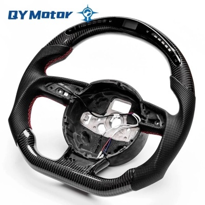 Volante Audi B8.5, Audi RS3, Audi RS4, Audi RS5, Audi RS6, Audi RS7, Audi S3, S4, S5, 2012, 2013, 2014, 2015, 2016, 2017, 2018 Com  Ecra Led