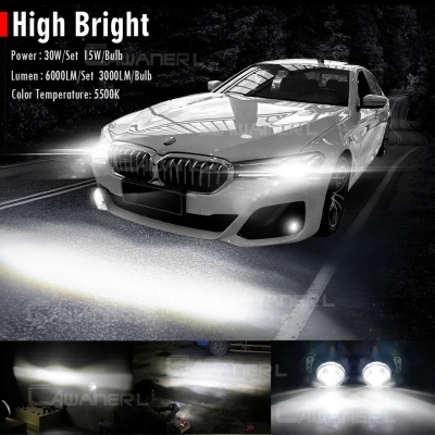 Farois Nevoeiro  BMW E46 E60 E63 E90 525i 530i 545i 550i 323i 325i 2 X Angel Eye Fog Light DRL Canbus