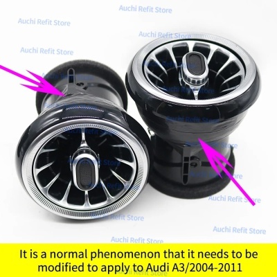 Grelhas Ventilação RGB Audi A3 8V 8Y 8P 2004-2020 Cob Controlo Por APP Andoid ou IOS NOVIDADE!!