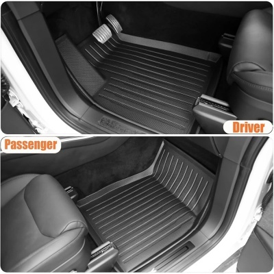 Tapetes impermeáveis Tesla Model X, 5, 6, 7 lugares, 2024, 2023-2016