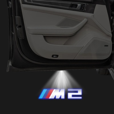 Iluminação Porta  Boas Vindas Portas  BMW M2, M3, M4, M5, M6, M Desempenho, 2Pcs