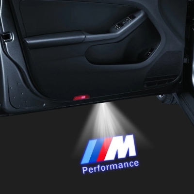Iluminação Porta  Boas Vindas Portas  BMW M2, M3, M4, M5, M6, M Desempenho, 2Pcs
