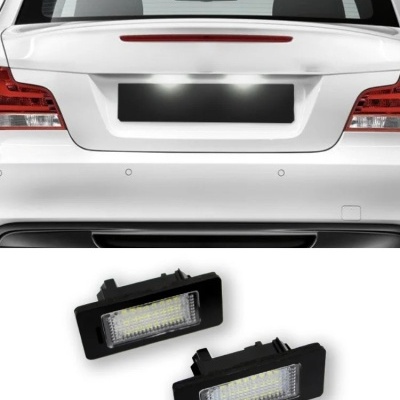 luz Matricula BMW E92, E93, F30, F31, F45, E39, E60, F11, E70, X5, E84, X1, E82, F22, e90, E91, E61, F10,