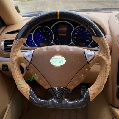 Volante Porsche Cayenne Turbo GTS  Fibra de Carbono para