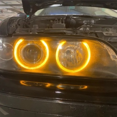 LED Angel Eyes  BMW E87, E39, M5, E60, E61, E63, E64, M6, E65, E66, E83, X3, E53, x5, 2000-2008, 20W