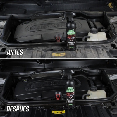 SOMBRA ESCURA Polidor Renovador  de plástico e borracha, BASS MOTOR Qualidade Profissional!