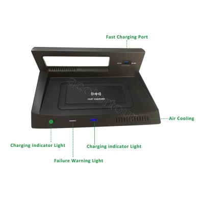 Carregador Telemovel Para Consola Central Sem Fio para  volkswagen tiguan mk2 2019 2020 2021 2022 Carregador Telemovel Para Consola Central Sem Fio para  volkswagen tiguan mk2 2019 2020 2021 2022