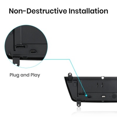 Painel AC Digital  BMW  Series F de 2010 a 2021  Ar Condicionado  com Controlo por Voz Modelo 2025