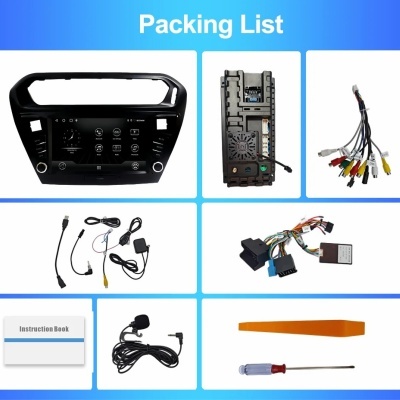 Radio Citroen elysee 2013-2018   Multimídia Navegação GPS Sem Fio Carplay RDS WIFI 4G QLED