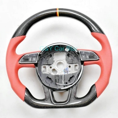 Volante Audi q3 q5 2017 a 2021 de Fibra de Carbono