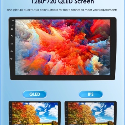 Radio Peugeot 2008 208 2014-2018 8g 128G QLED Novidade 2024