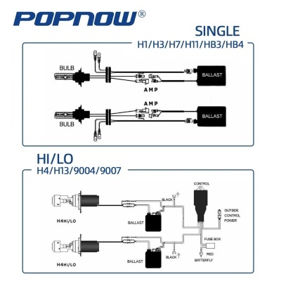 Kit Xenon com luz de XENON 35W para farol de carro , reatores HID 4300k 6000k, lâmpadas 12V H1 H3 H11 H7, substitui lâmpadas halógenas Kit Xenon com luz de XENON 35W para farol de carro , reatores HID 4300k 6000k, lâmpadas 12V H1 H3 H11 H7, substitui lâmpadas halógenas