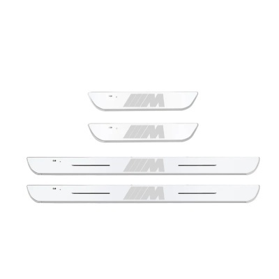 Soleiras Portas luz boas vindas BMW M 1, 2, 3, 4, 5, 6 Series, X1, X3, X4, X5, X6, X7, F30, f34, F10, F20, G20, F30, G30, G01, F15