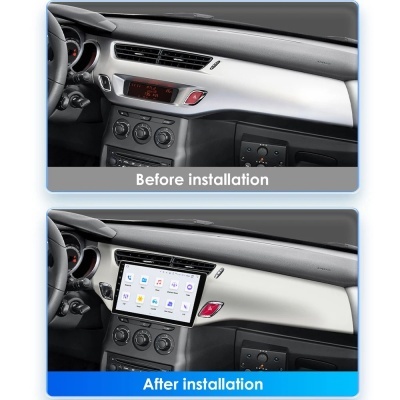 Radio Citroen C3, DS3, 2010-2016, 7862, 9" Novo Modelo 2024