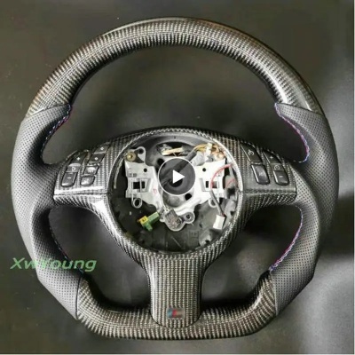 Volante  BMW E46 M3 E38 E39 E46 E53 318 320 325 330 de fibra de carbono