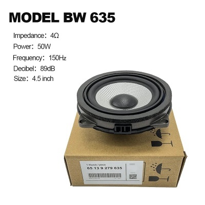 Alto-falante para bmw, 4.5 polegadas, porta, som estéreo, para modelos g30, 20, f25, f30, f32, g01, f48, f34, gt, x1, x3, x4