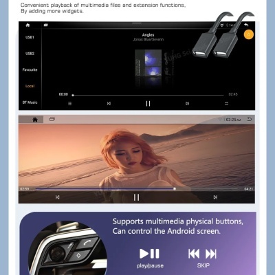 Radio Porsche Macan Android 13 8 GB, 256GB 2013-2018