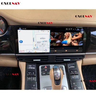 Rádio de carro para Porsche PANAMERA  Android 12, 8G + 256G, navegação GPS, 4GB Carplay,  navegação GPS
