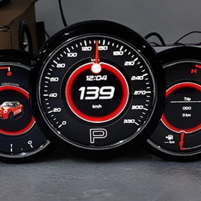 Quadrante BMW Mini Cooper 2004-2023 R56 R55 R57 F55 F56 F57 Digital  Novo Modelo!