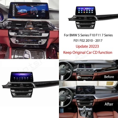 Rádio  BMW Série 5, F10, F11, Série 7, F01, F02, 2010-2017  Android 12,, + KIT Painel e Iluminação Atualização 2024 PREMIUM! Rádio  BMW Série 5, F10, F11, Série 7, F01, F02, 2010-2017  Android 12,, + KIT Painel e Iluminação Atualização 2024 PREMIUM!