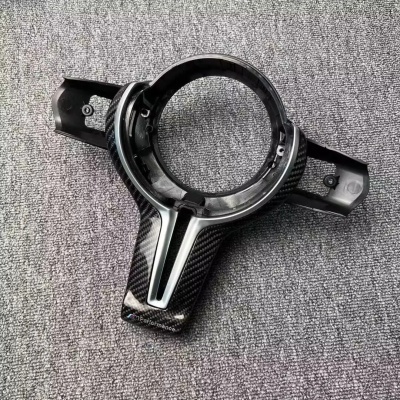 Guarnição do Volante  Fibra de Carbono  BMW Série M F80, F82, F10, F06, F12, F13, F15, F16, M-Performance  F20, F22, F30, F31, F32, f33, F36