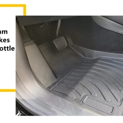 Tapetes impermeáveis Tesla Modelo S 2016 a 2023 Qualidade Premium!