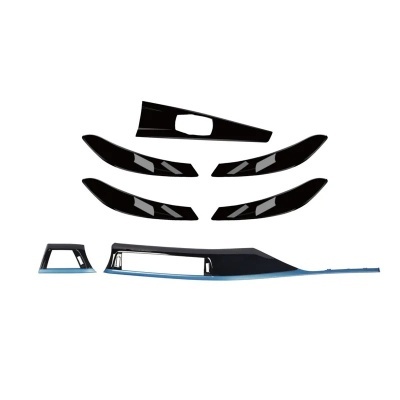 Guarnição BMW 3 4 3GT, F30 F31 F32 F34 F36 , Kit Portas e Consola Central 7 pcs Guarnição BMW 3 4 3GT, F30 F31 F32 F34 F36 , Kit Portas e Consola Central 7 pcs