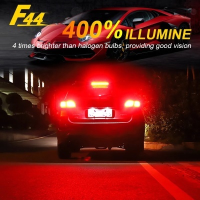 Lâmpada LED   KUIT 2 Unidades Vermelha A BMTxms  3157 P27/7W T25 QUALIDADE!