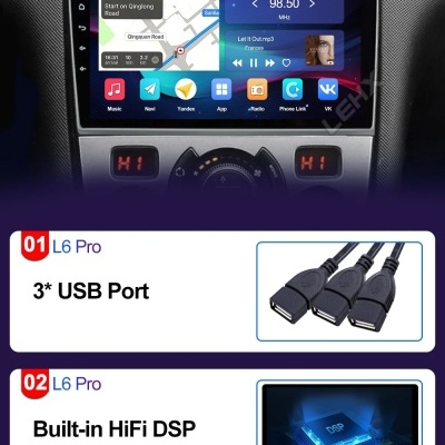 Radio  PEUGEOT 308, PEUGEOT 408, 2010-2016