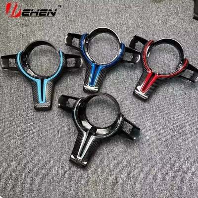 Guarnição do Volante  Fibra de Carbono  BMW Série M F80, F82, F10, F06, F12, F13, F15, F16, M-Performance  F20, F22, F30, F31, F32, f33, F36